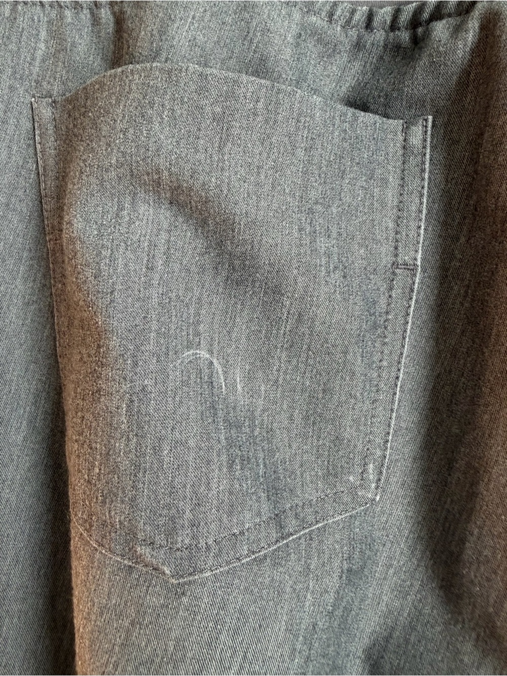 FIGS Technical Collection Scrub Set Gray Heather Women’s Top S Pants XS Jogger - Picture 12 of 13